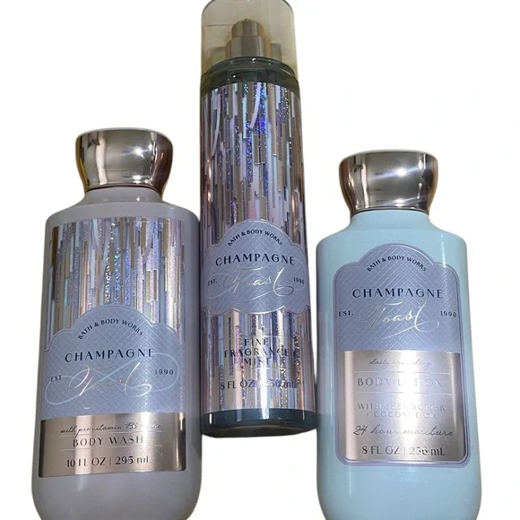 NEW Bath & Body Works Champagne Toast Set - Picture 2 of 6
